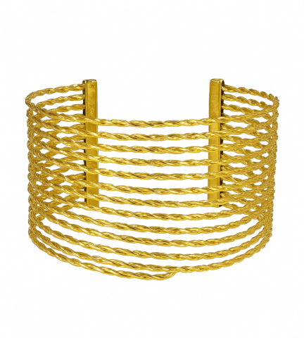 Brazalete dorado evento
