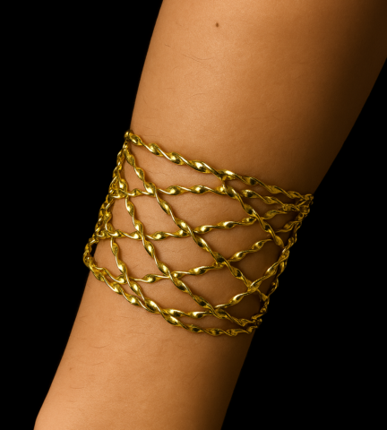 Brazalete dorado