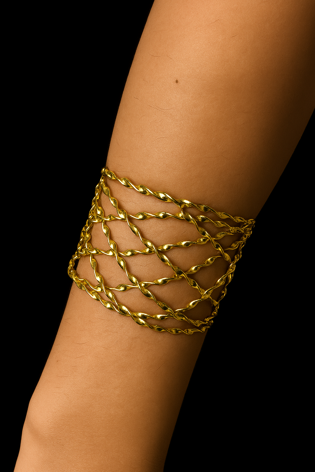 Brazalete dorado