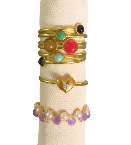 Pack de Anillos de Acero Inoxidable