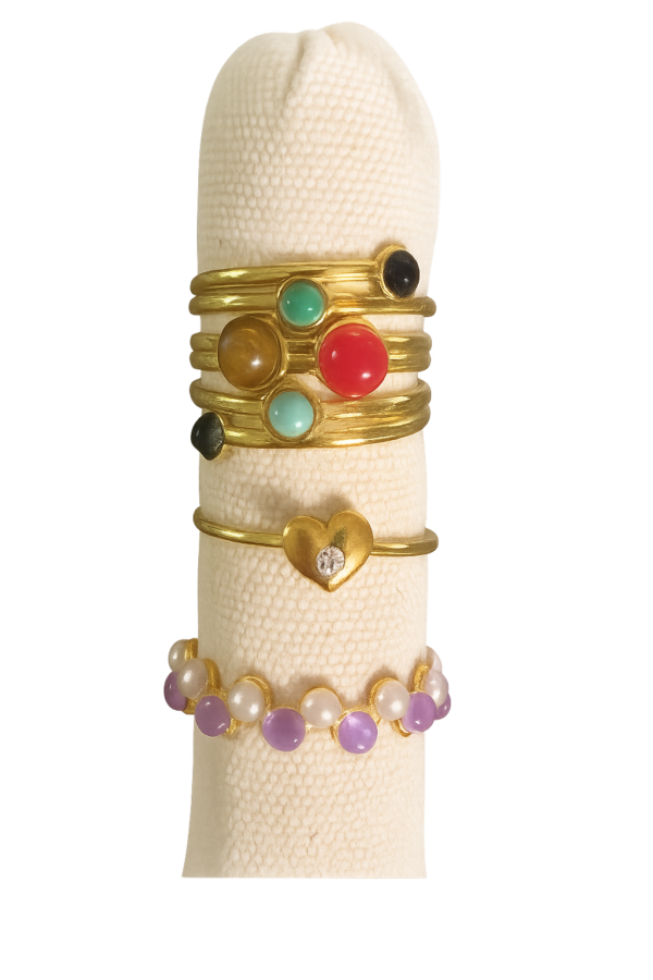 Pack de Anillos de Acero Inoxidable