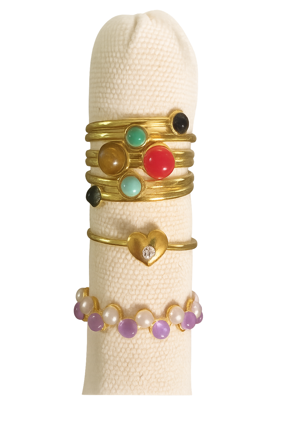 Pack de Anillos de Acero Inoxidable