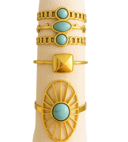 Pack de Anillos de Acero Inoxidable